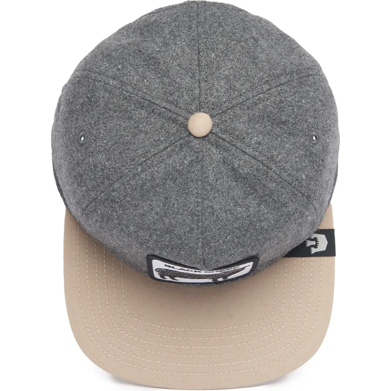 kepure-plokscia-pilka-snapback-black-sheep-flock-mountain-the-farm-flats-the-farm-goorin-bros