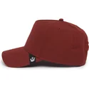 czerwona-zakrzywiona-czapka-snapback-the-farm-nude-od-goorin-bros
