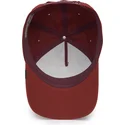 czerwona-zakrzywiona-czapka-snapback-the-farm-nude-od-goorin-bros