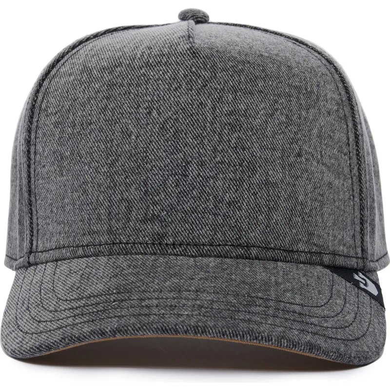 kepure-islenkta-pilka-snapback-the-farm-nude-denim-the-farm-de-goorin-bros