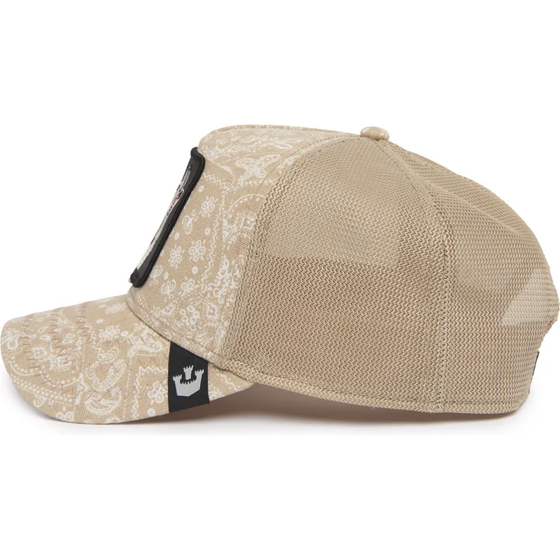 kepure-islenkta-vilkikas-smelio-snapback-lobo-lone-wolf-sign-o-the-times-the-farm-paisley-the-farm-de-goorin-bros