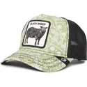 czapka-trucker-zielono-czarna-owca-black-sheep-parade-the-farm-paisley-goorin-bros