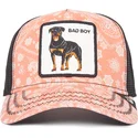 kepure-islenkta-vilkikas-rozine-snapback-perro-rottweiler-bad-boy-lovesexy-the-farm-paisley-the-farm-de-goorin-bros