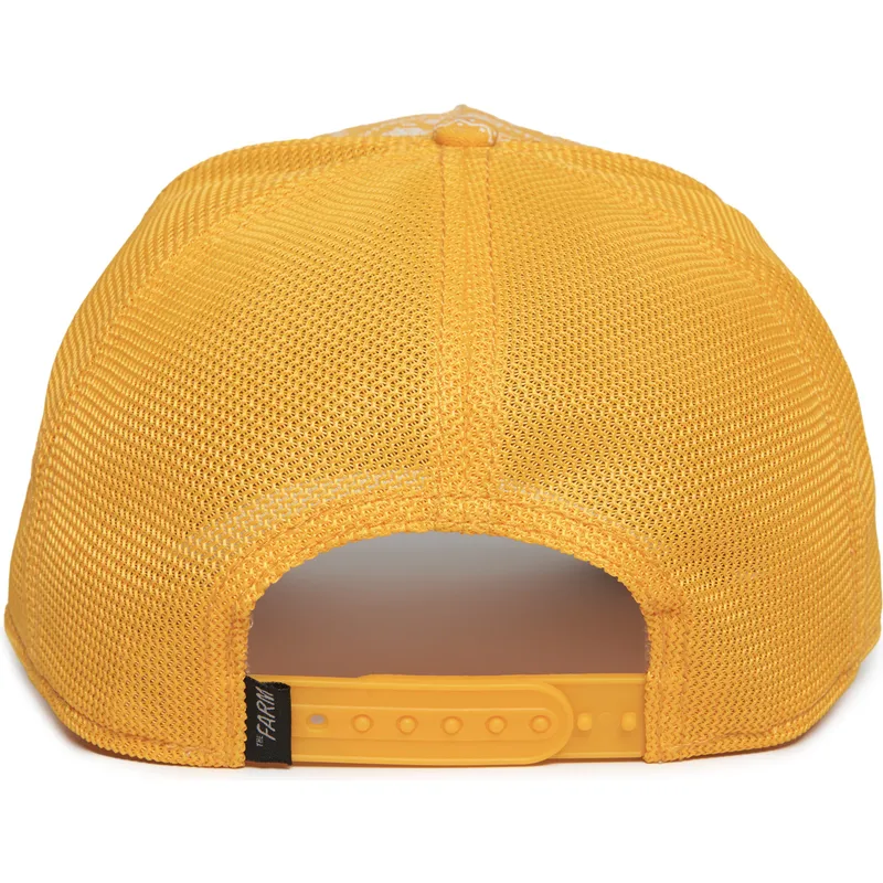 kepure-islenkta-geltona-snapback-punk-spray-paint-arch-the-farm-paisley-the-farm-goorin-bros