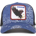 kepure-islenkta-tamsiai-melyna-snapback-freedom-a-the-w-in-a-d-the-farm-paisley-the-farm-goorin-bros