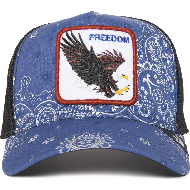 kepure-islenkta-tamsiai-melyna-snapback-freedom-a-the-w-in-a-d-the-farm-paisley-the-farm-goorin-bros