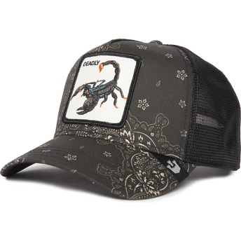 kepure-islenkta-juoda-snapback-deadly-diamonds-and-pearls-the-farm-paisley-the-farm-goorin-bros