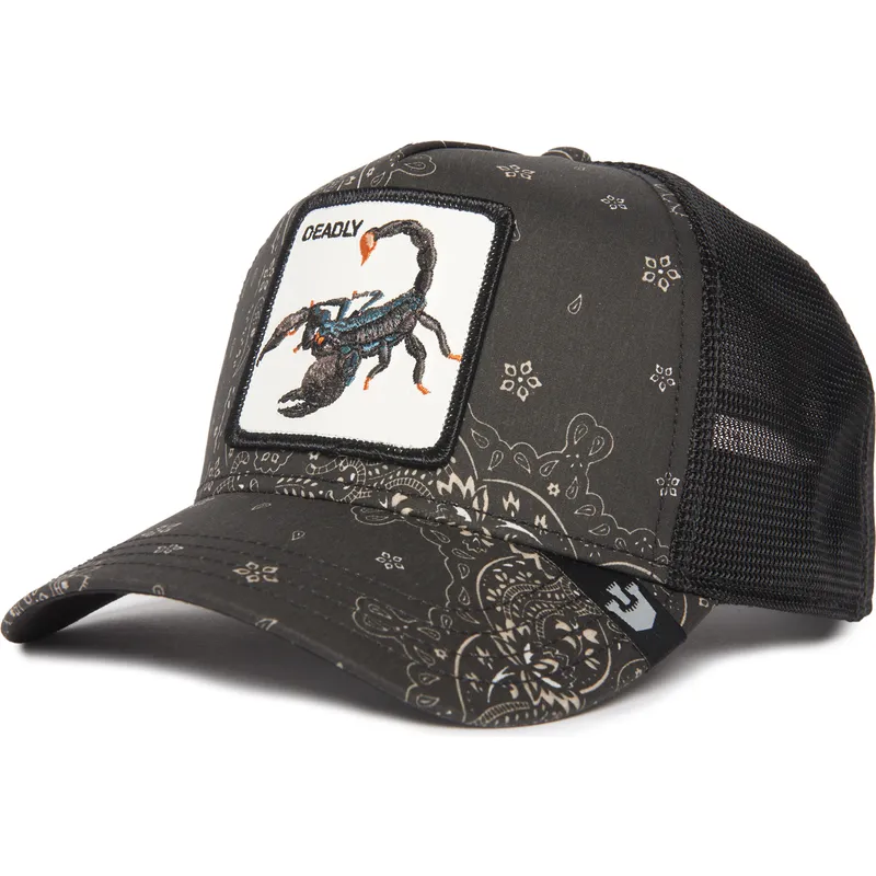 kepure-islenkta-juoda-snapback-deadly-diamonds-and-pearls-the-farm-paisley-the-farm-goorin-bros