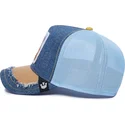 kepure-islenkta-melyna-snapback-goat-silky-goat-the-farm-silky-roots-the-farm-goorin-bros
