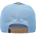 kepure-islenkta-melyna-snapback-goat-silky-goat-the-farm-silky-roots-the-farm-goorin-bros