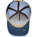 kepure-islenkta-melyna-snapback-goat-silky-goat-the-farm-silky-roots-the-farm-goorin-bros