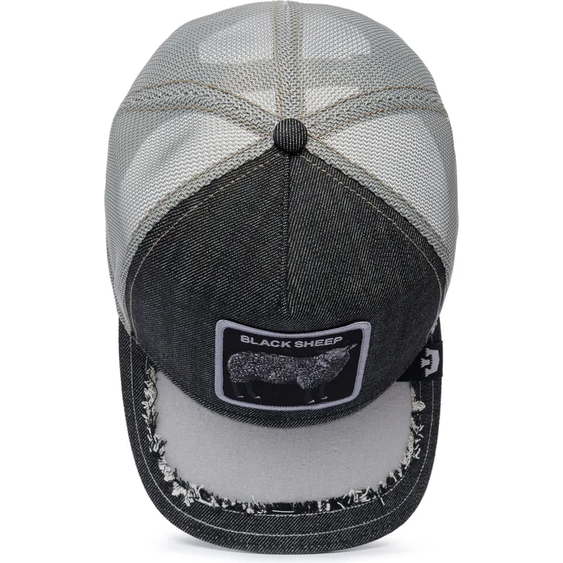kepure-islenkta-juoda-snapback-silky-sheep-the-farm-silky-roots-the-farm-goorin-bros