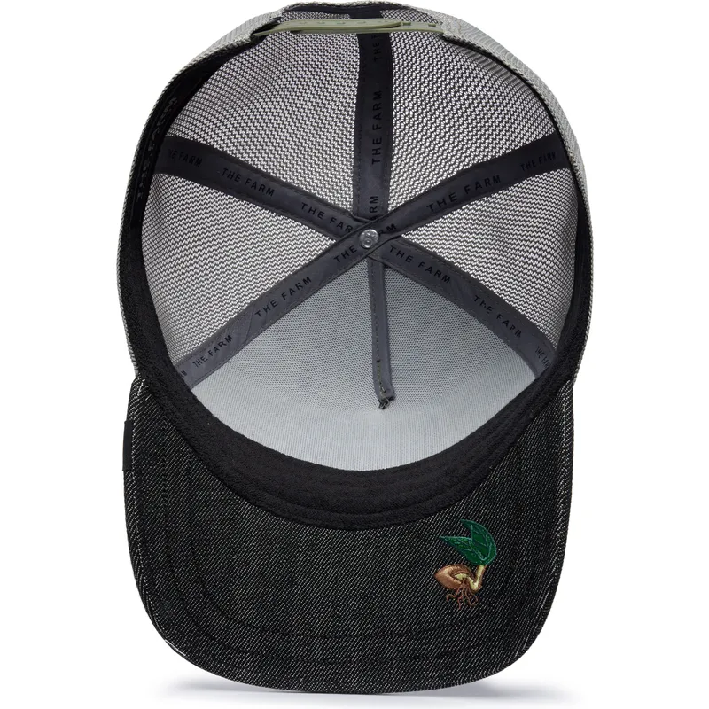 czapka-trucker-czarna-i-szara-owca-silky-sheep-the-farm-silky-roots-goorin-bros