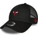 kepure-islenkta-juoda-reguliuojamas-9forty-home-field-chicago-bulls-nba-new-era