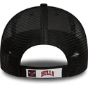 kepure-islenkta-juoda-reguliuojamas-9forty-home-field-chicago-bulls-nba-new-era