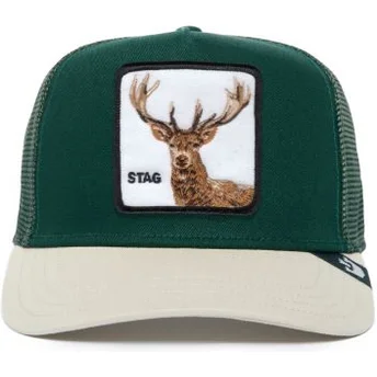 Cap išlenkta green snapback The Farm de Goorin Bros.
