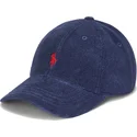 kepure-islenkta-tamsiai-melyna-reguliuojamas-cotton-terry-classic-sport-polo-ralph-lauren