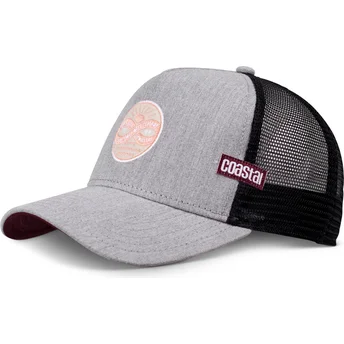 Kepurė išlenkta vilkikas pilka snapback Coastal