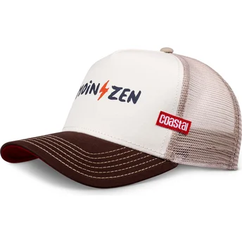 Kepurė išlenkta ruda snapback HFT Coastal