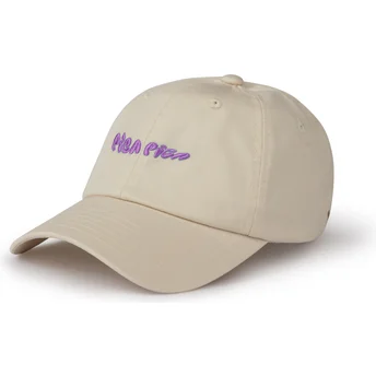 Cap išlenkta beige adjustable strap Pica Pica