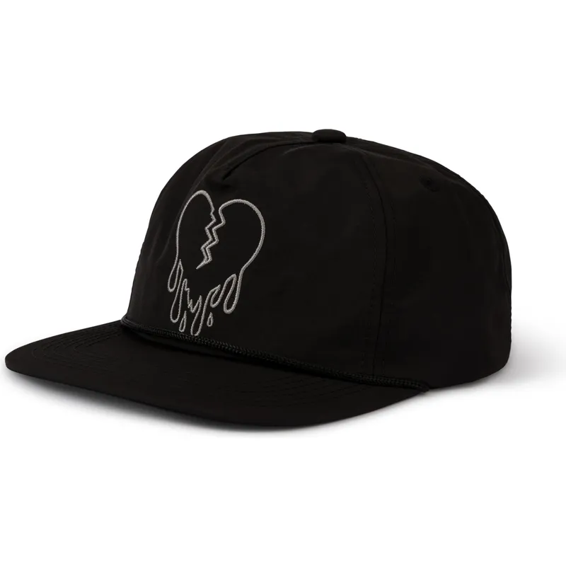 kepure-plokscia-juoda-snapback-heartbreak-hotel-pica-pica