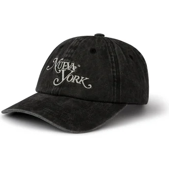 Cap išlenkta black adjustable strap Pica Pica