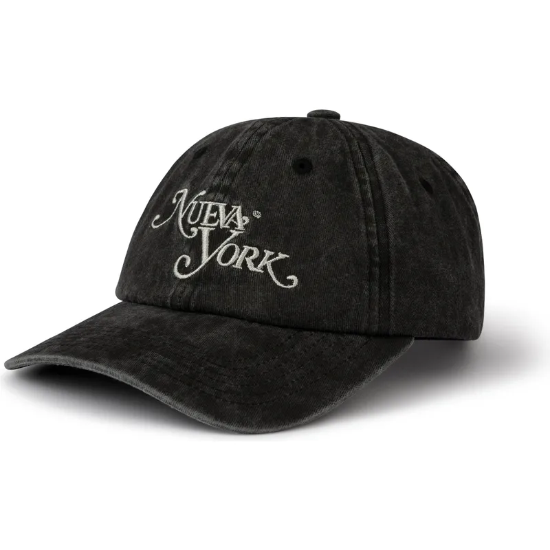 cap-islenkta-black-adjustable-strap-pica-pica cap-islenkta-black-adjustable-strap-pica-pica