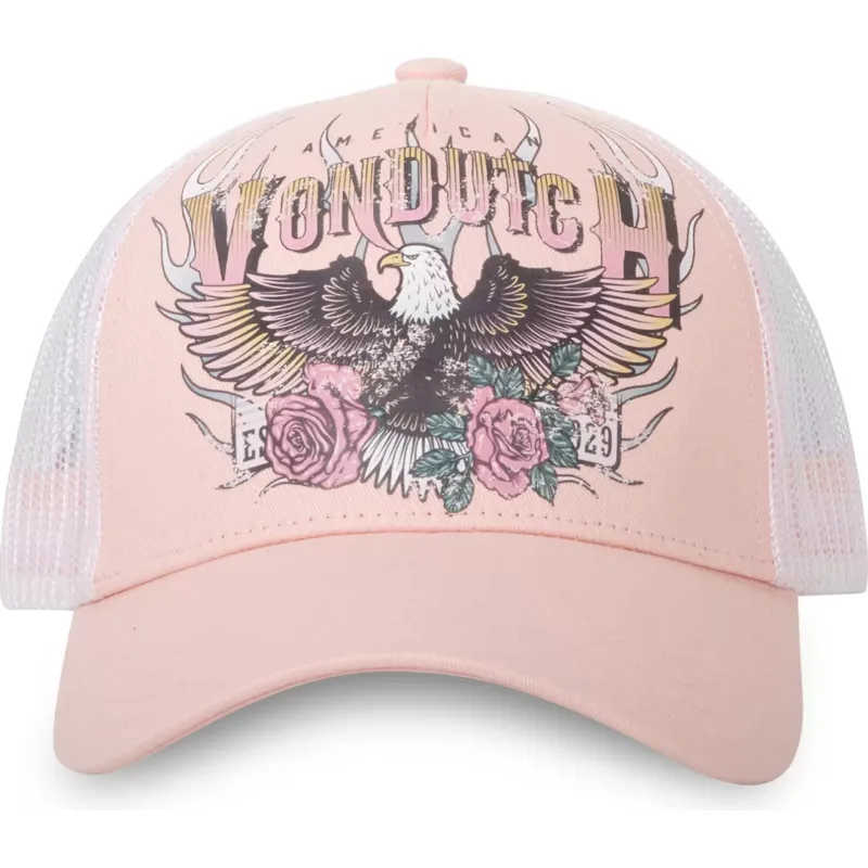kepure-islenkta-rozine-snapback-eagle-rp-von-dutch
