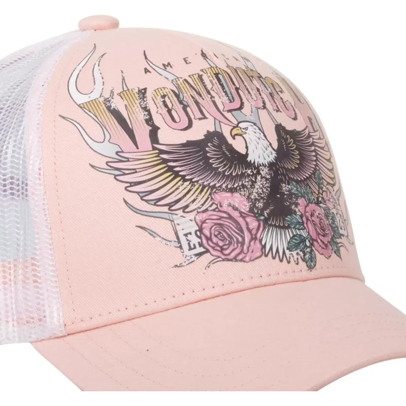 kepure-islenkta-rozine-snapback-eagle-rp-von-dutch