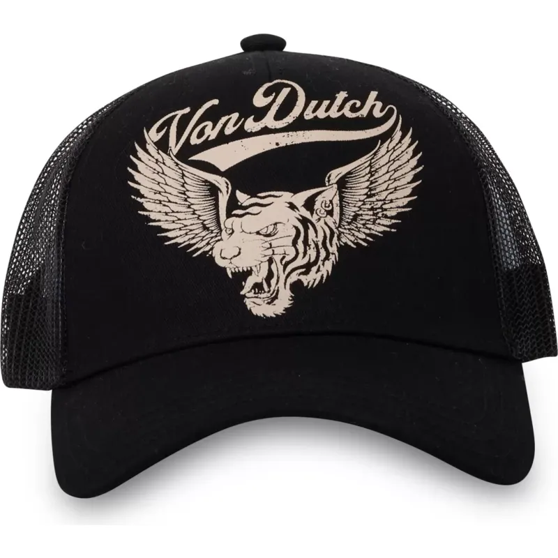 czapka-trucker-czarna-lion-nr-tygrys-od-von-dutch