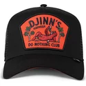 djinns-do-nothing-club-hft-dnc-sloth-black-and-orange-trucker-hat