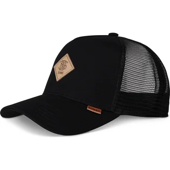 Czarna czapka truckerka HFT Cotton Knit od Djinns