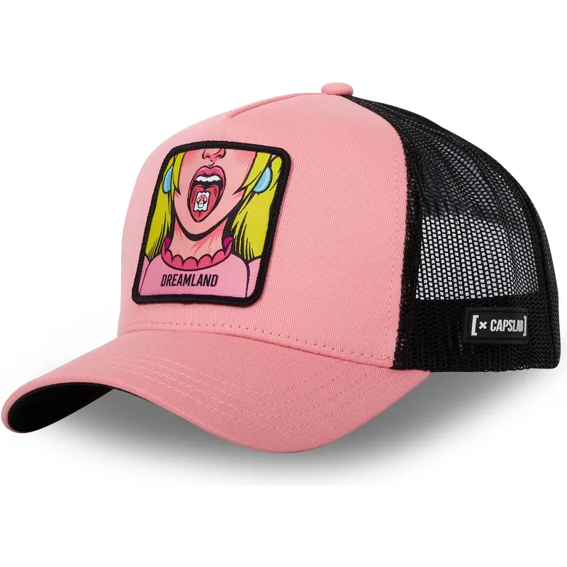 rozowo-czarna-czapka-truckerka-dreamland-dre2-cute-od-capslab