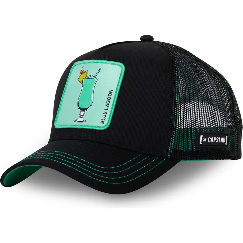 kepure-islenkta-juoda-snapback-la1-blue-lagoon-kokteiliai-capslab