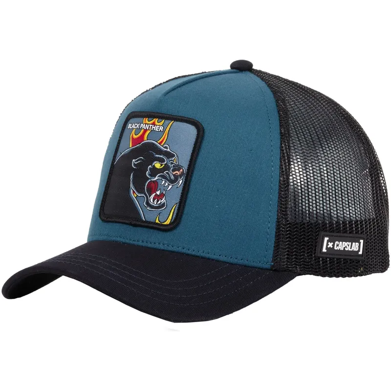 capslab-black-panther-pan-beasts-navy-blue-trucker-hat