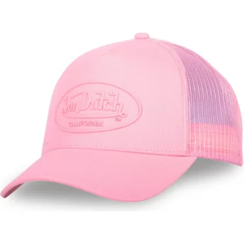 Kepurė išlenkta rožinė snapback LOG03 Von Dutch