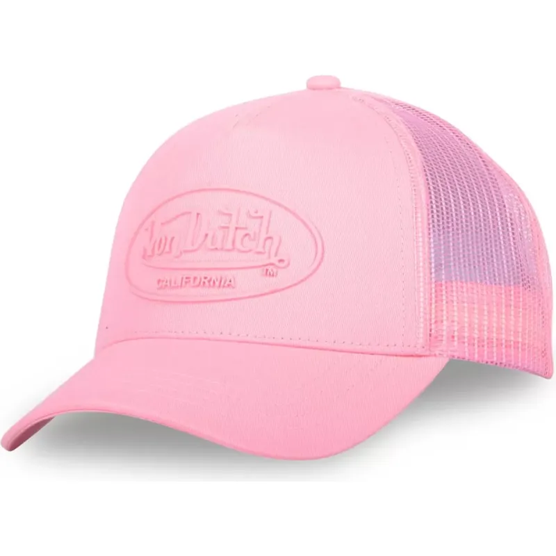 kepure-islenkta-vilkikas-rozine-snapback-log03-von-dutch