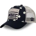 kepure-islenkta-tamsiai-melyna-snapback-star-m-von-dutch