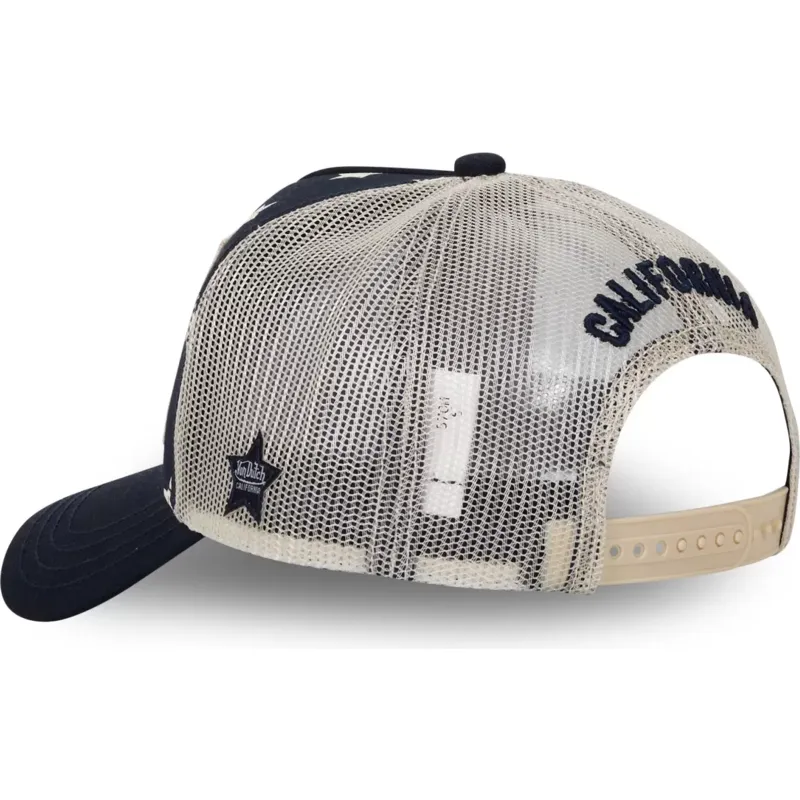 kepure-islenkta-tamsiai-melyna-snapback-star-m-von-dutch