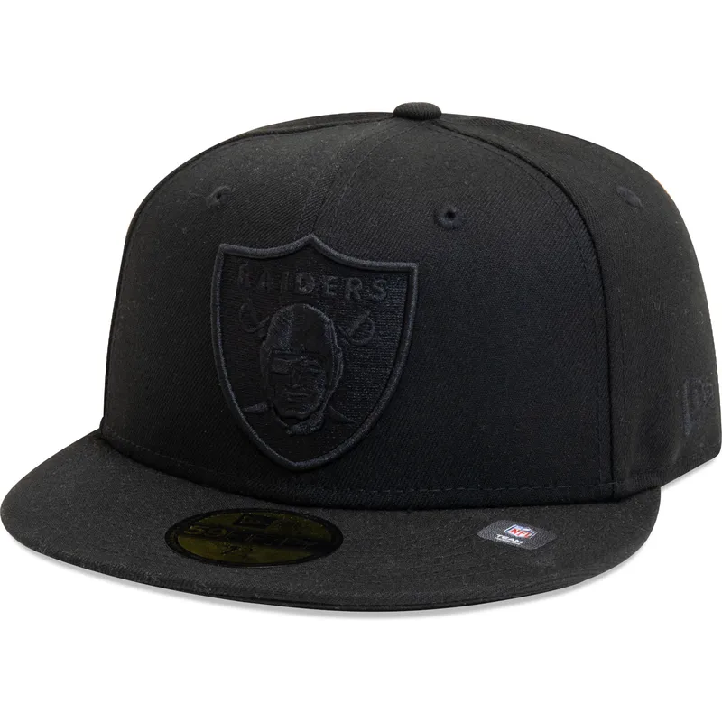 kepure-plokscia-juoda-priglundanti-59fifty-essential-las-vegas-raiders-nfl-new-era