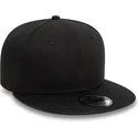 kepure-plokscia-juoda-snapback-9fifty-cotton-new-era