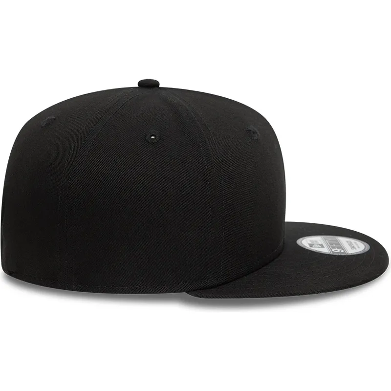 kepure-plokscia-juoda-snapback-9fifty-cotton-new-era