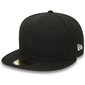 Kepurė plokščia juoda priglundantis 59FIFTY Essential New Era
