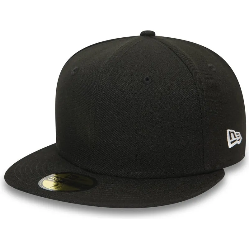 kepure-plokscia-juoda-priglundantis-59fifty-essential-new-era