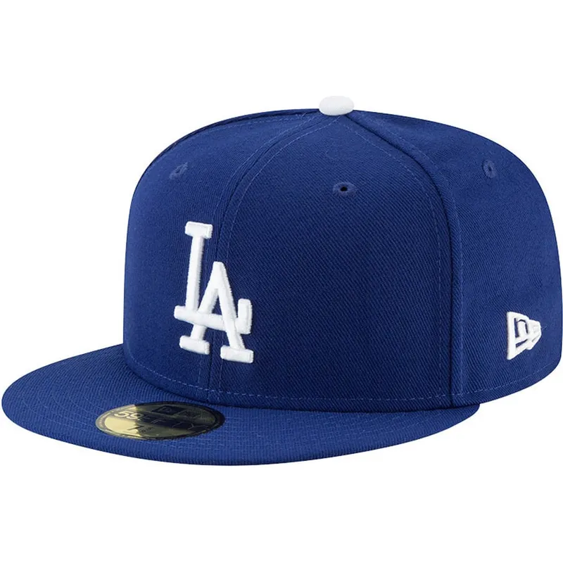 kepure-plokscia-melyna-priglundantis-59fifty-authentic-on-field-game-los-angeles-dodgers-mlb-new-era