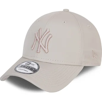 Kepurė išlenkta smėlio reguliuojama juostelė 9FORTY League Essential Poly New York Yankees MLB New Era