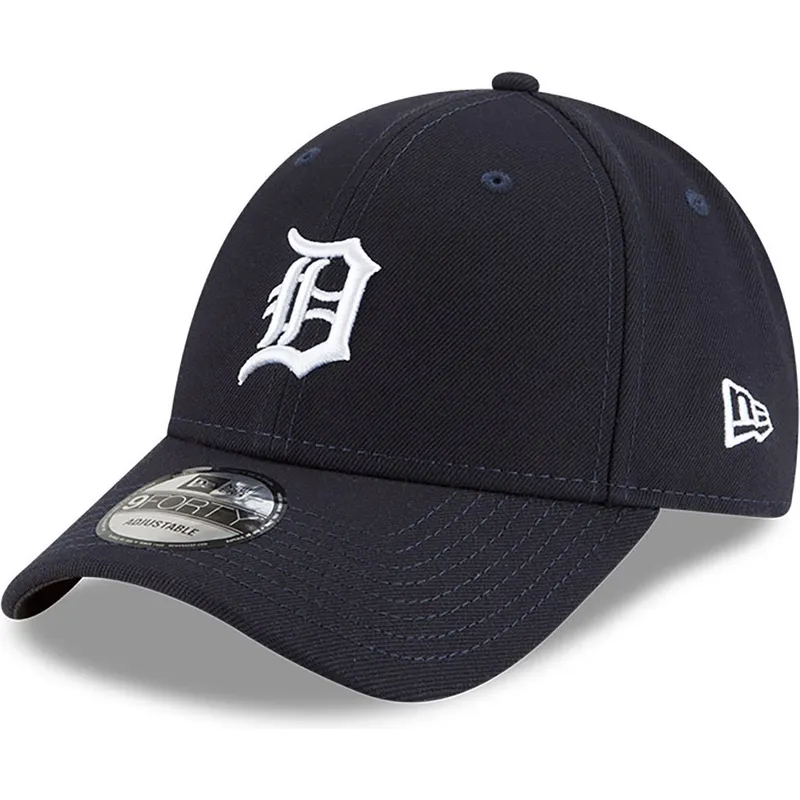 kepure-islenkta-tamsiai-melyna-reguliuojamas-9forty-the-league-detroit-tigers-mlb-new-era