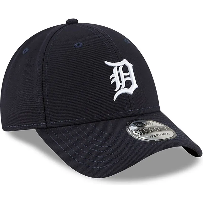 kepure-islenkta-tamsiai-melyna-reguliuojamas-9forty-the-league-detroit-tigers-mlb-new-era