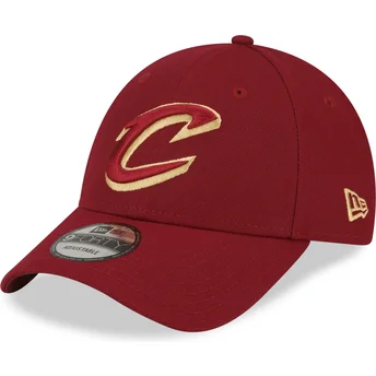 Cap išlenkta red adjustable strap 9FORTY The League Cleveland Cavaliers NBA New Era