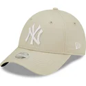 cap-islenkta-beige-adjustable-strap-9forty-league-essential-new-york-yankees-mlb-new-era